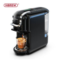 HiBREW Multiple Capsule Coffee Machine, Hot/Cold Dolce Gusto Milk Nespresso Capsule ESE Pod Ground Coffee Cafeteria 20Bar 5 in 1 - WAREHOUSE SHOP