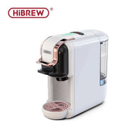 HiBREW Multiple Capsule Coffee Machine, Hot/Cold Dolce Gusto Milk Nespresso Capsule ESE Pod Ground Coffee Cafeteria 20Bar 5 in 1 - WAREHOUSE SHOP