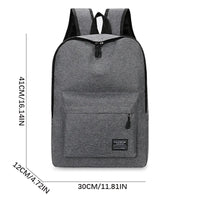 High - Quality Student Backpack – Large Capacity Travel & Laptop Bag, Fashionable Oxford Cloth Trendy Backpack - WAREHOUSE SHOP