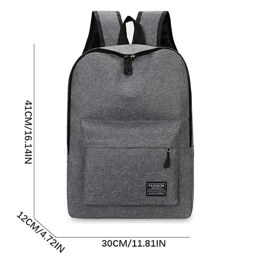 High - Quality Student Backpack – Large Capacity Travel & Laptop Bag, Fashionable Oxford Cloth Trendy Backpack - WAREHOUSE SHOP