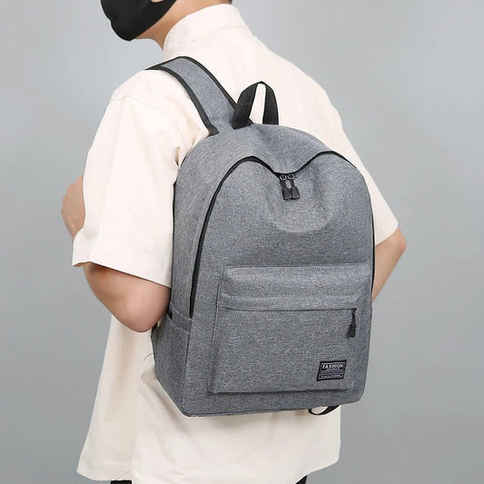 High - Quality Student Backpack – Large Capacity Travel & Laptop Bag, Fashionable Oxford Cloth Trendy Backpack - WAREHOUSE SHOP