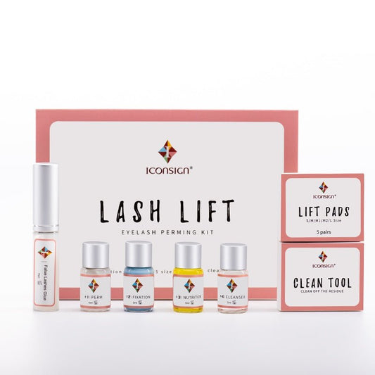 ICONSIGN Lash Lift Kit Lash Lifiting Eyelash Perming Kit Lash Curling Enhancer Eyes Makeup Tools - WAREHOUSE SHOP