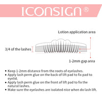 ICONSIGN Lash Lift Kit Lash Lifiting Eyelash Perming Kit Lash Curling Enhancer Eyes Makeup Tools - WAREHOUSE SHOP