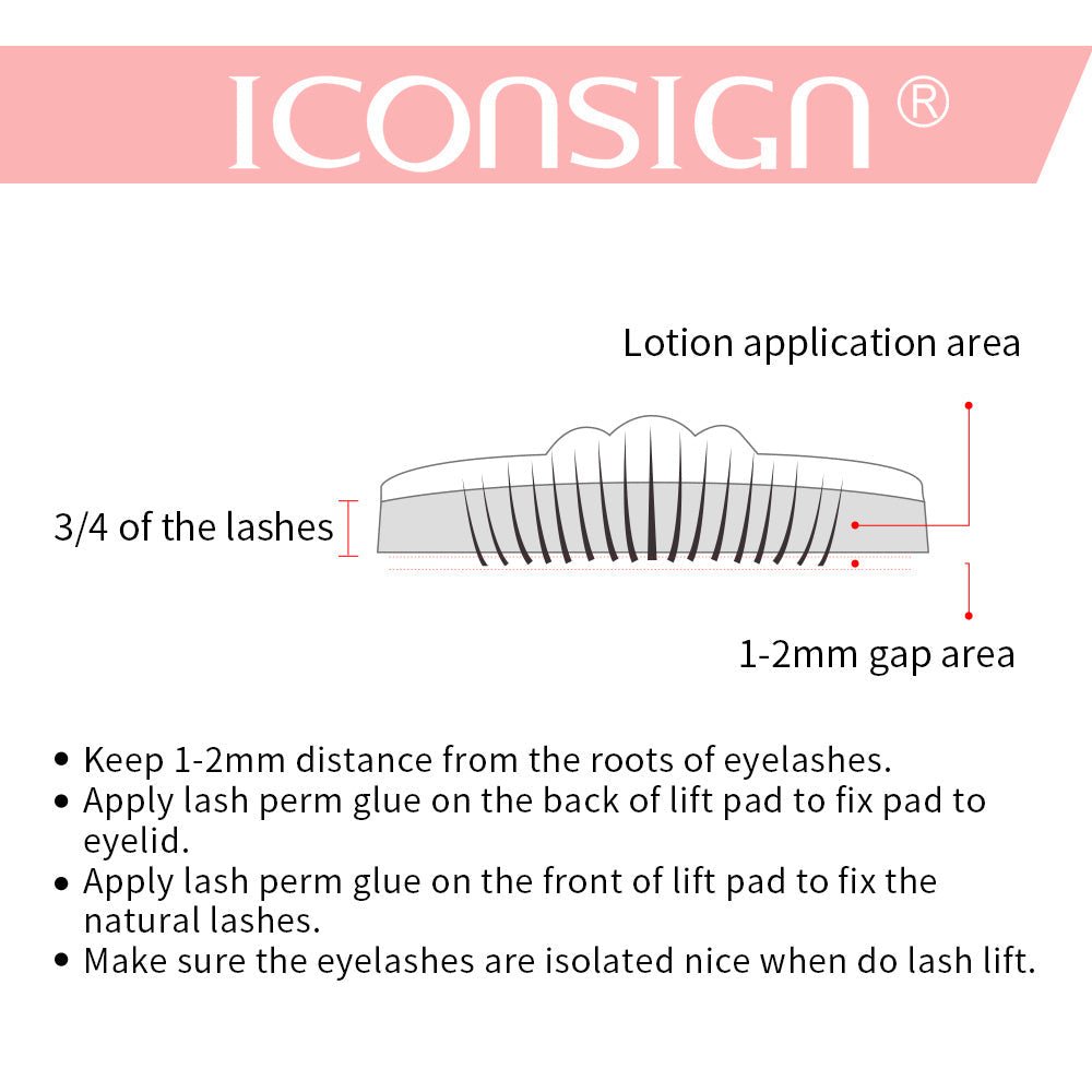 ICONSIGN Lash Lift Kit Lash Lifiting Eyelash Perming Kit Lash Curling Enhancer Eyes Makeup Tools - WAREHOUSE SHOP