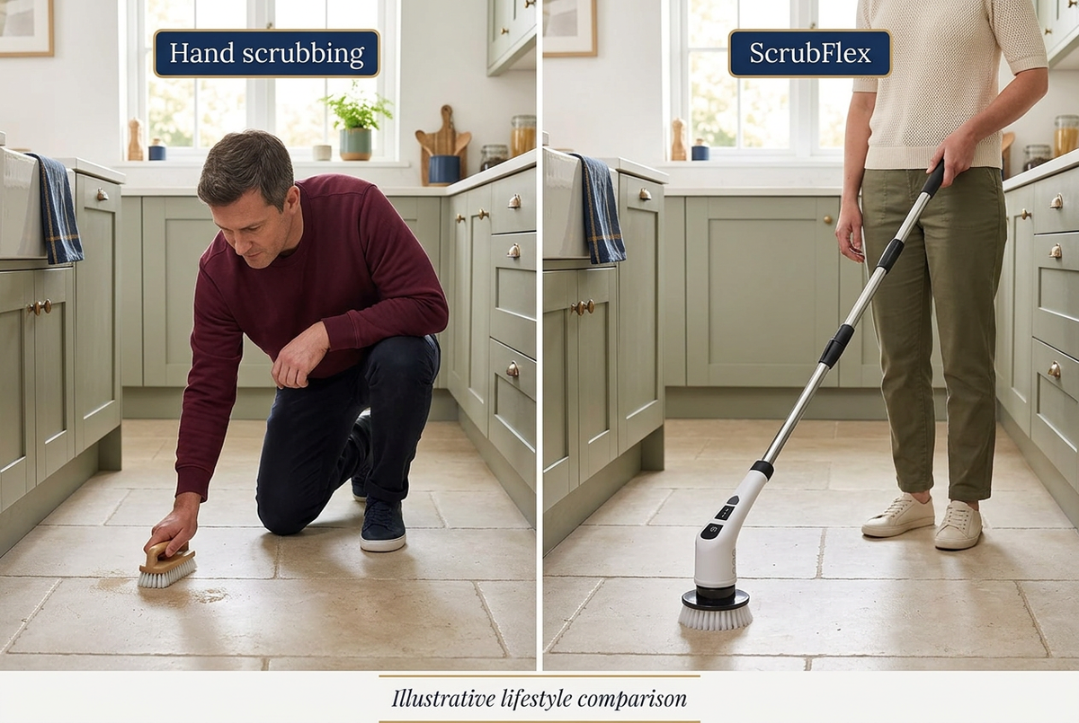 ScrubFlex | Electric Spin Cleaning Brush