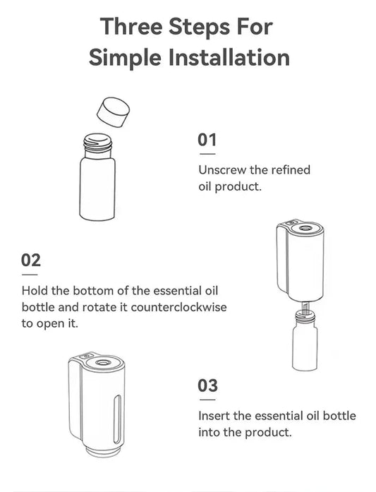 Intelligent car car aromatherapy machine high - end outlet spray diffusion cologne lasting fragrance in the car - WAREHOUSE SHOP