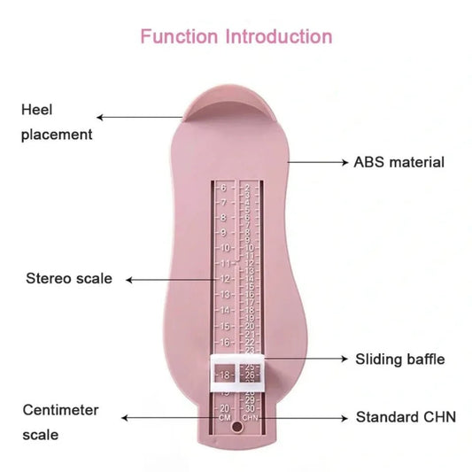 Kids foot measure gauge helps measure baby. | Baby & Children’s Shoe Size Measuring Ruler Tool - WAREHOUSE SHOP