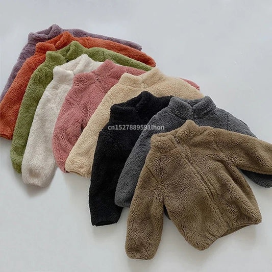 Kids’ winter coats and fleece jackets – warm outerwear for boys and girls, perfect for autumn, spring, and cold - weather wear. - WAREHOUSE SHOP
