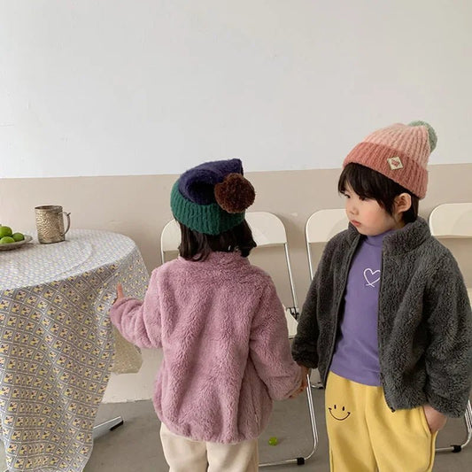 Kids’ winter coats and fleece jackets – warm outerwear for boys and girls, perfect for autumn, spring, and cold - weather wear. - WAREHOUSE SHOP