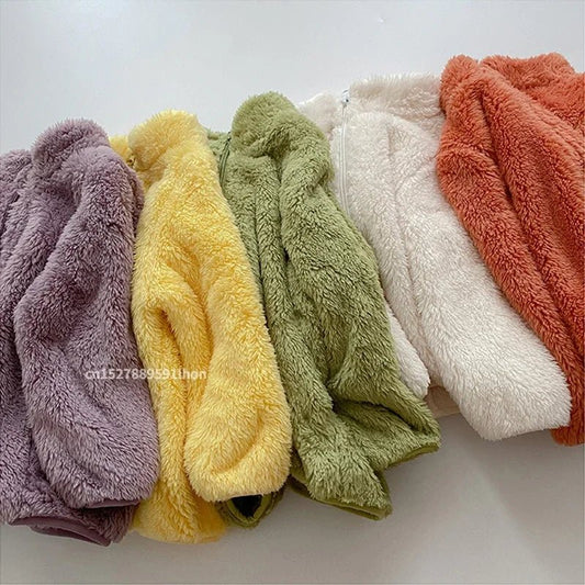 Kids’ winter coats and fleece jackets – warm outerwear for boys and girls, perfect for autumn, spring, and cold - weather wear. - WAREHOUSE SHOP
