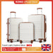 Kono Lightweight Cabin Suitcase - 20/24/28 Inch ABS Hard Shell, Fits EasyJet Under Seat, large - Compact Carry - On Trolley Case - WAREHOUSE SHOP