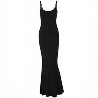 Ladies Casual, Long Dress. Sexy Sleeveless Backless Bodycon Maxi Dresses. - WAREHOUSE SHOP