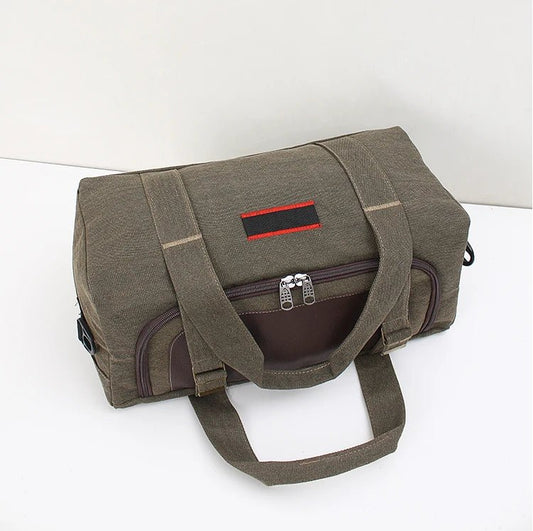 Large Capaci Canvas Travel Bag Handheld Long Distance Lage Bag for Men And Women on Busin Trips Wear Resistant Chee... - WAREHOUSE SHOP