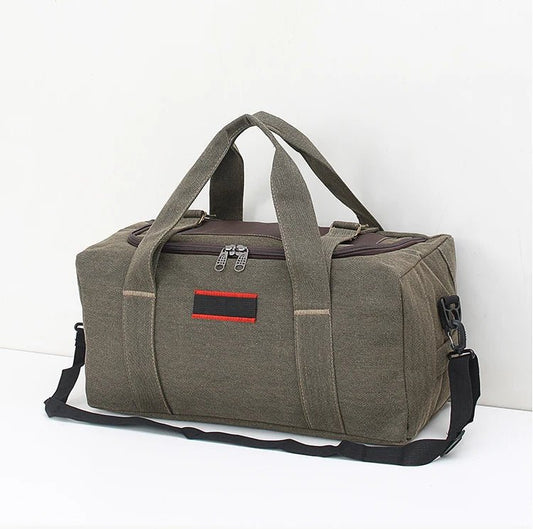 Large Capaci Canvas Travel Bag Handheld Long Distance Lage Bag for Men And Women on Busin Trips Wear Resistant Chee... - WAREHOUSE SHOP