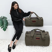 Large Capaci Canvas Travel Bag Handheld Long Distance Lage Bag for Men And Women on Busin Trips Wear Resistant Chee... - WAREHOUSE SHOP