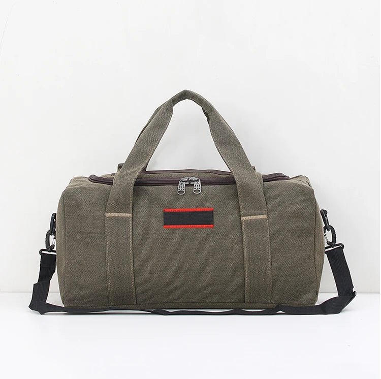 Large Capaci Canvas Travel Bag Handheld Long Distance Lage Bag for Men And Women on Busin Trips Wear Resistant Chee... - WAREHOUSE SHOP