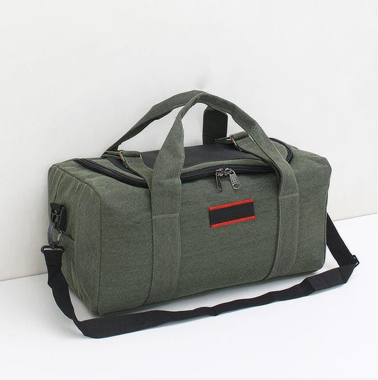 Large Capaci Canvas Travel Bag Handheld Long Distance Lage Bag for Men And Women on Busin Trips Wear Resistant Chee... - WAREHOUSE SHOP