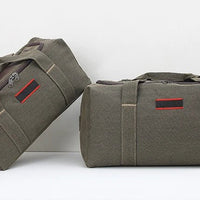Large Capaci Canvas Travel Bag Handheld Long Distance Lage Bag for Men And Women on Busin Trips Wear Resistant Chee... - WAREHOUSE SHOP