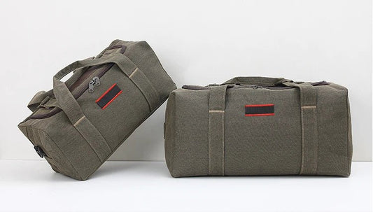 Large Capaci Canvas Travel Bag Handheld Long Distance Lage Bag for Men And Women on Busin Trips Wear Resistant Chee... - WAREHOUSE SHOP