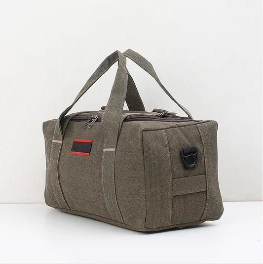 Large Capaci Canvas Travel Bag Handheld Long Distance Lage Bag for Men And Women on Busin Trips Wear Resistant Chee... - WAREHOUSE SHOP