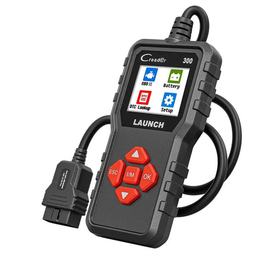 LAUNCH X431 CR300 OBD2 SCANNER CAN Auto Code Reader Diagnostic Tools I/M Engine Battery Tester Lifetime Free Update - WAREHOUSE SHOP