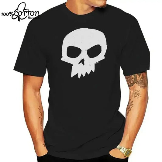 LE Cotton Toy Story Sid Distressed Skull Black Men's T-Shirt NewTops wholesale Tee custom Environtal printed Tshirt - WAREHOUSE SHOP