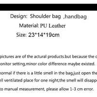 Leather embroidery messenger bag with stylish design, spacious handbag, and chic hair ball detail – perfect everyday sac à main. - WAREHOUSE SHOP