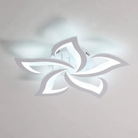 LED Ceiling Light,Modern Ceiling Lamp 60W 4500LM，Modern Petal Ceiling Light Fixture for Living Room Kitchen Bathroom Bedroom - WAREHOUSE SHOP