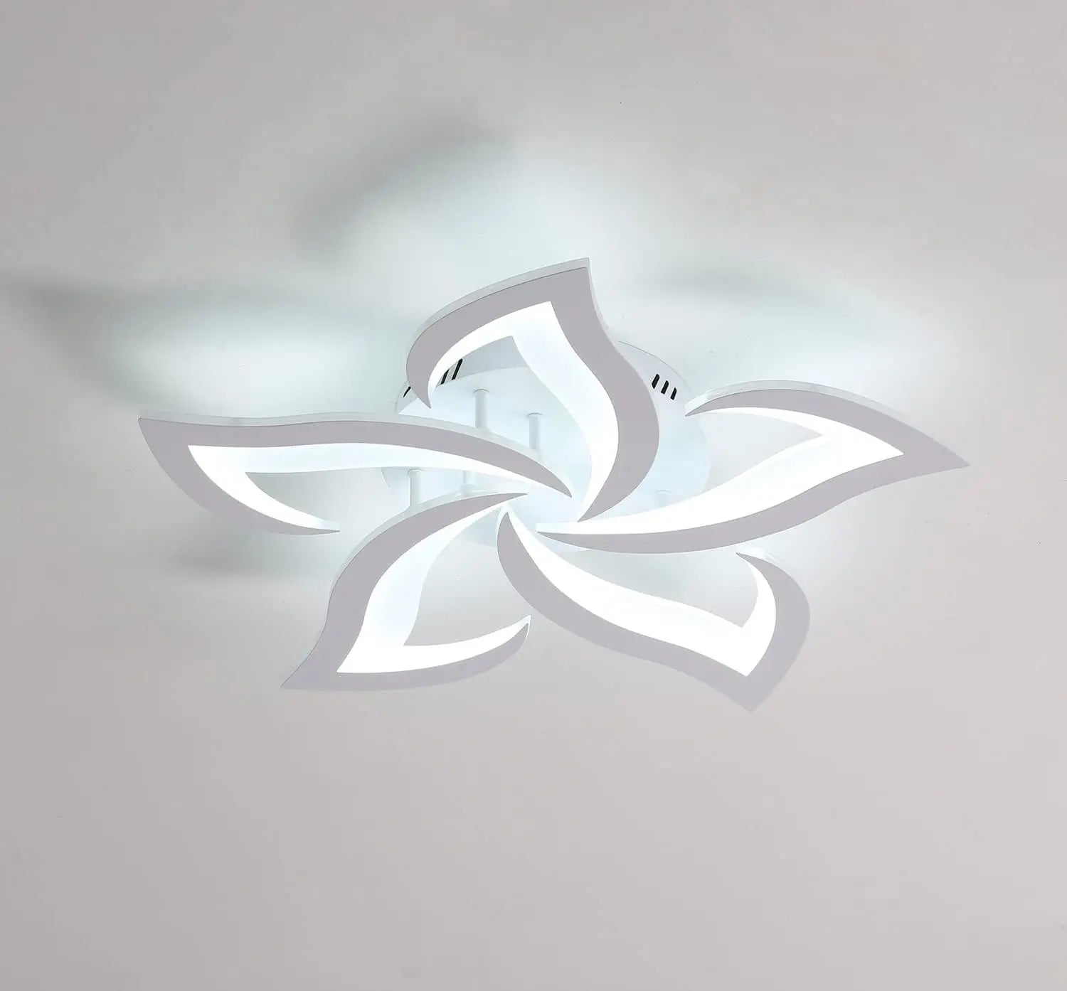 LED Ceiling Light,Modern Ceiling Lamp 60W 4500LM，Modern Petal Ceiling Light Fixture for Living Room Kitchen Bathroom Bedroom - WAREHOUSE SHOP