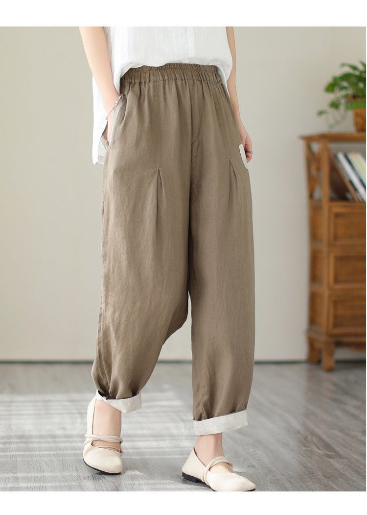 Loose Large Size Slimming High Waist - WAREHOUSE SHOP