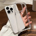 Luxury Shockproof Clear Phone Cases For iPhone 16 15 14 13 12 11 Pro Max 8 Plus XR XS Max Silicone Bumper Transparent Back Cover - WAREHOUSE SHOP