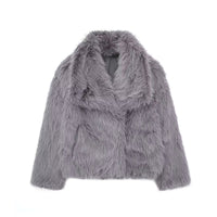 Luxury Winter Coat. Thicken Lapel Outwear. - WAREHOUSE SHOP