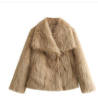 Luxury Winter Coat. Thicken Lapel Outwear. - WAREHOUSE SHOP