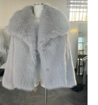 Luxury Winter Coat. Thicken Lapel Outwear. - WAREHOUSE SHOP