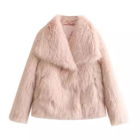 Luxury Winter Coat. Thicken Lapel Outwear. - WAREHOUSE SHOP
