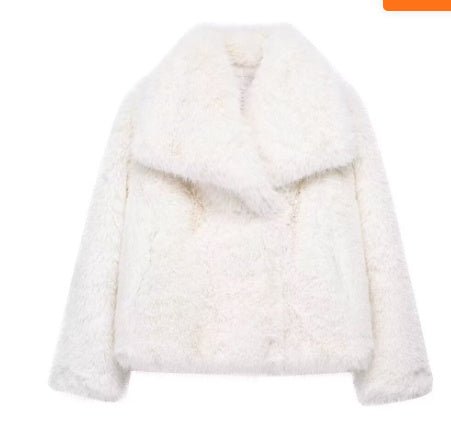 Luxury Winter Coat. Thicken Lapel Outwear. - WAREHOUSE SHOP