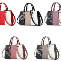 Luxury Women Hairball Ornaments Totes Patchwork Handbag. - WAREHOUSE SHOP
