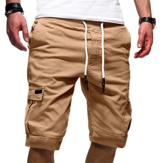 Men Casual Jogger Sports Cargo Shorts Military Combat Workout Gym Trousers Summer Mens Clothing - WAREHOUSE SHOP