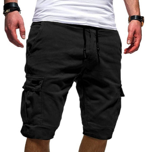 Men Casual Jogger Sports Cargo Shorts Military Combat Workout Gym Trousers Summer Mens Clothing - WAREHOUSE SHOP