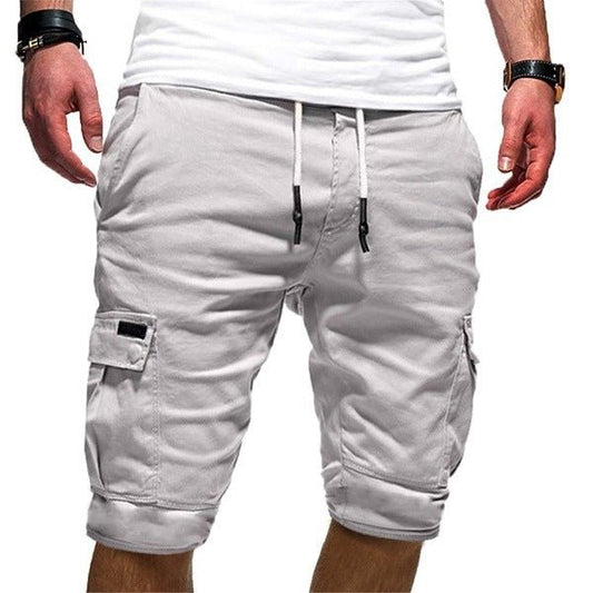 Men Casual Jogger Sports Cargo Shorts Military Combat Workout Gym Trousers Summer Mens Clothing - WAREHOUSE SHOP