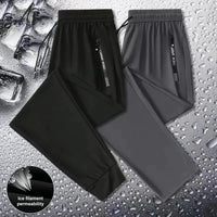 Men Pants Summer Trousers for Men Men's Quick - drying Ice Silk Sport Pants. - WAREHOUSE SHOP