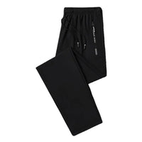 Men Pants Summer Trousers for Men Men's Quick - drying Ice Silk Sport Pants with Zipper Pockets Drawstring for Men for Running - WAREHOUSE SHOP