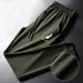 Men’s Business Casual Denim Trousers – slim fit, soft, and comfortable. Light luxury stretch pants perfect for work, casual, and stylish outfits. - WAREHOUSE SHOP