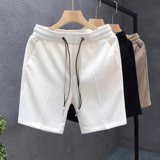 Men's Clothing Summer Shorts Sports Five - Minute Pants New Style Trendy Versatile Casual Wear Lightweight Breathable Everyday - WAREHOUSE SHOP