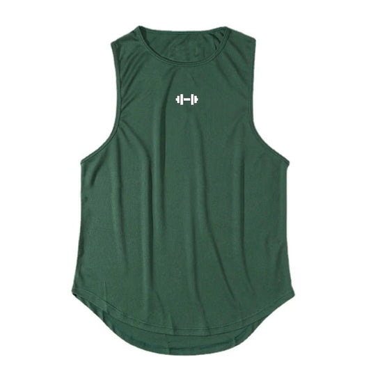 Men's Gym Fitness Top. Sports Training Clothe, Loosed Bodybuilding Sleeveless Shirt. - WAREHOUSE SHOP