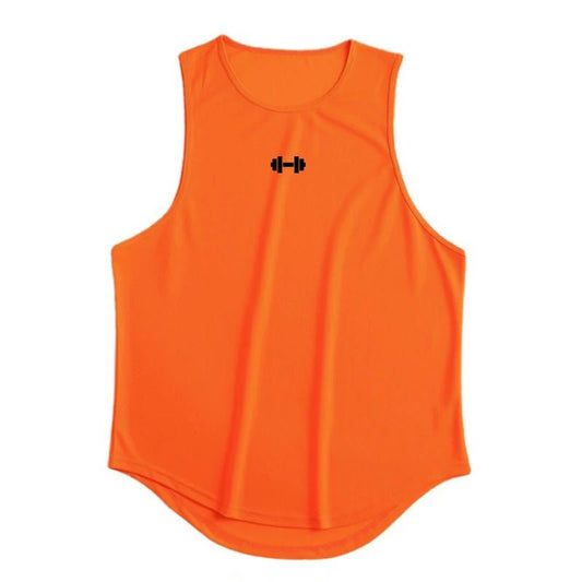 Men's Gym Fitness Top. Sports Training Clothe, Loosed Bodybuilding Sleeveless Shirt. - WAREHOUSE SHOP