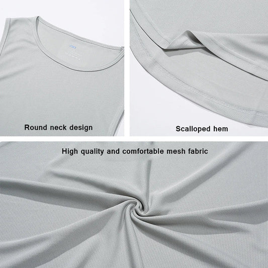 Men's Gym Fitness Top. Sports Training Clothe, Loosed Bodybuilding Sleeveless Shirt. - WAREHOUSE SHOP