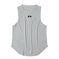 Men's Gym Fitness Top. Sports Training Clothe, Loosed Bodybuilding Sleeveless Shirt. - WAREHOUSE SHOP