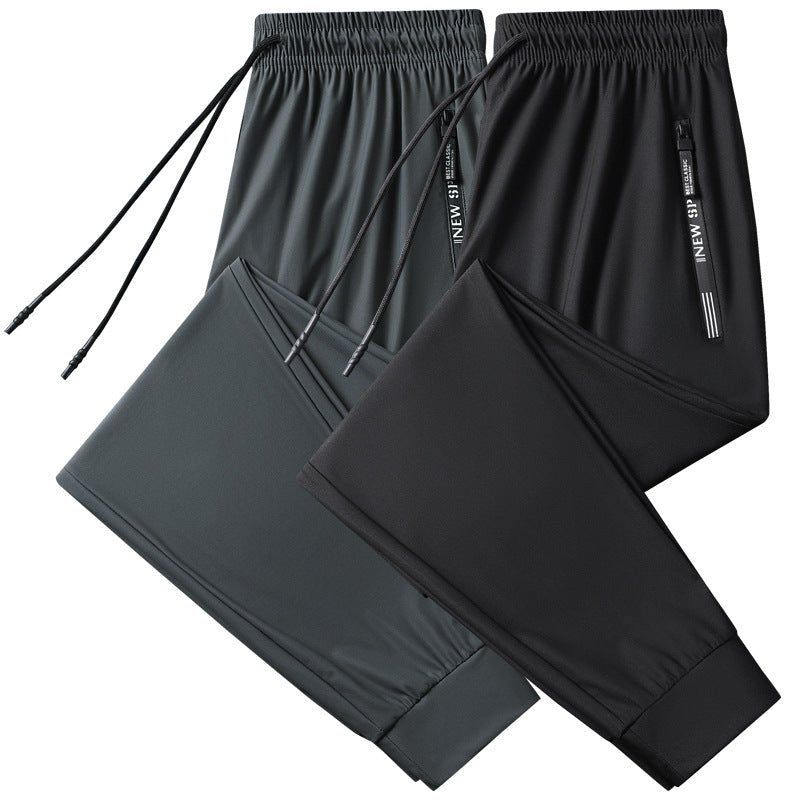 Men's Loose Plus Size Ankle - length Pants Quick - drying Pants - WAREHOUSE SHOP