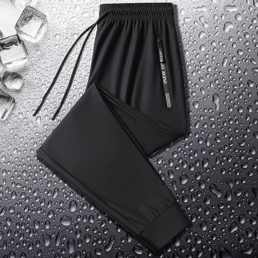Men's Loose Plus Size Ankle - length Pants Quick - drying Pants - WAREHOUSE SHOP